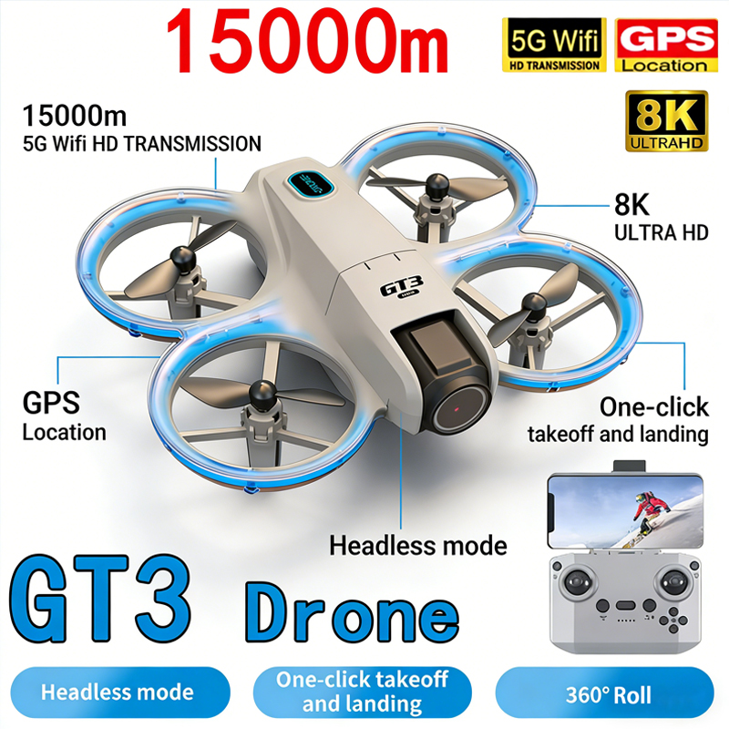 Drone Pro Rc Ufo - New GT3 MAX Drone 8K HD