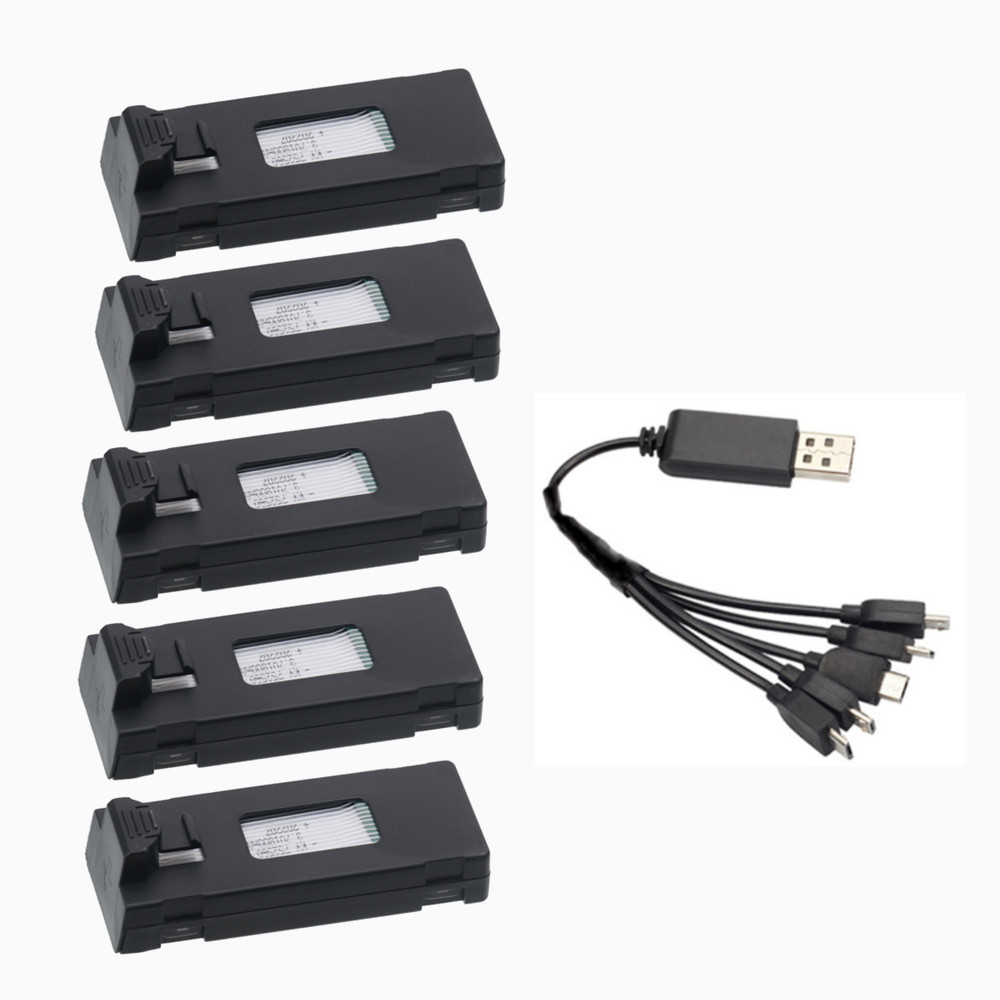 Drone Rc E99 Pro - 3.7V 1800mah Lipo Battery and Charger
