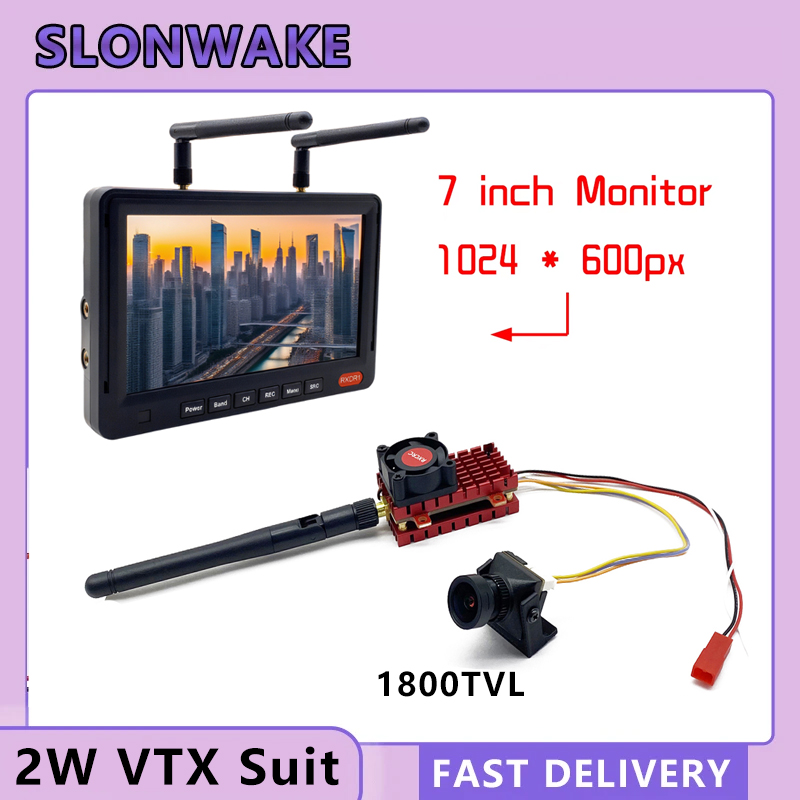 Telemetry Module Rc - SLONWAKE 5.8G 2W VTX FPV 1800TVL