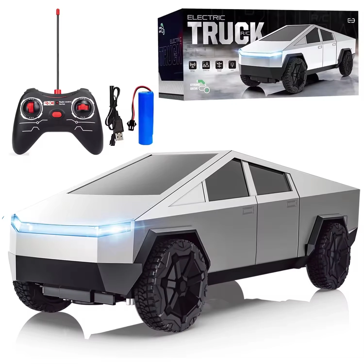 Drone Shahed Rc - 1:24 RC Cybertruck Pickup 4WD Off-Road