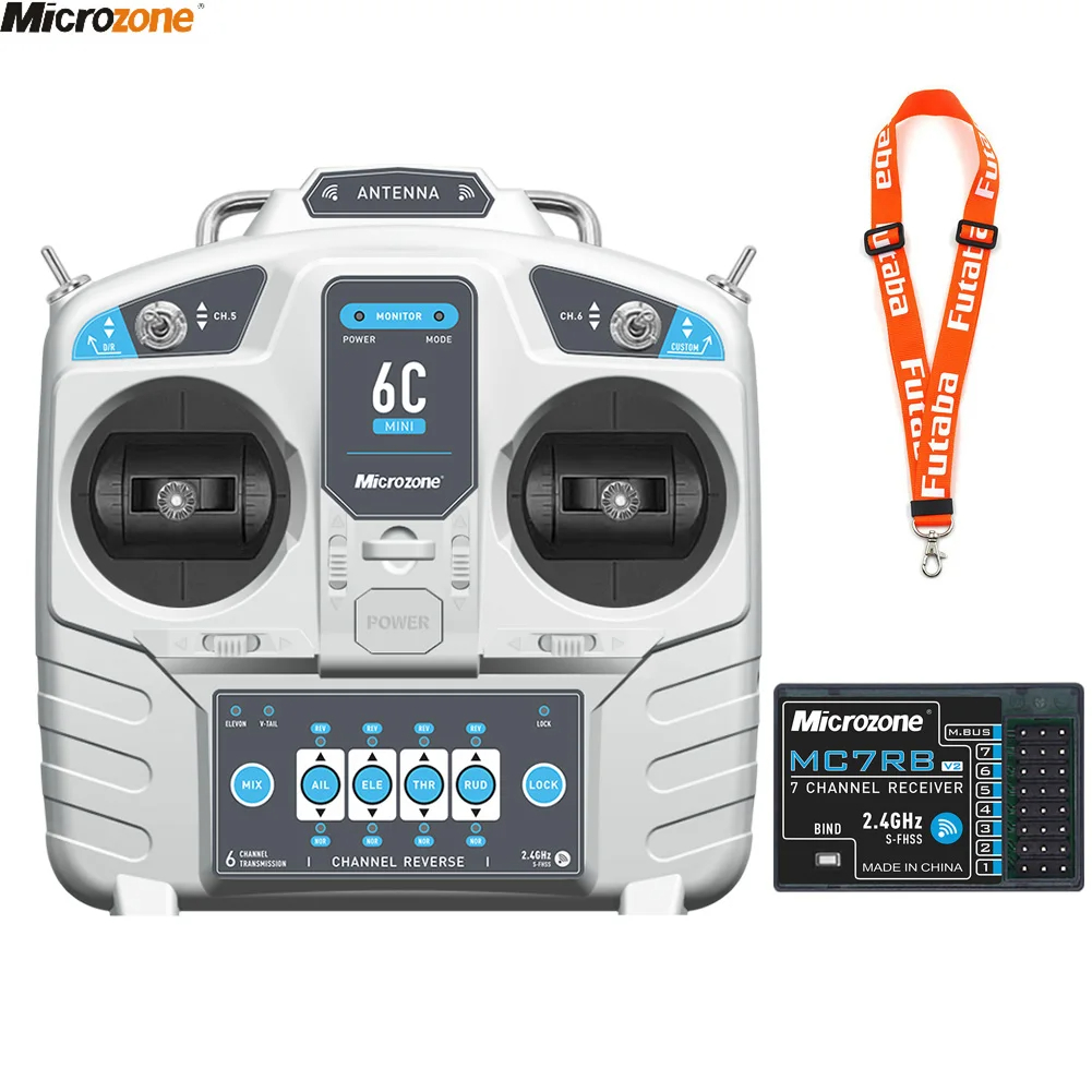 Telemetry Module Rc - MicroZone MC6C Mini V2 2.4G 6CH