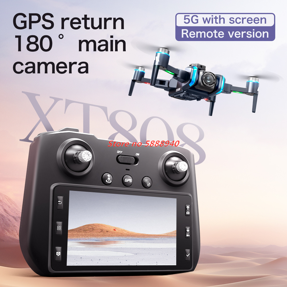 Drone Rc Fpv Manual - GPS Screen Drone Professional 8K HD