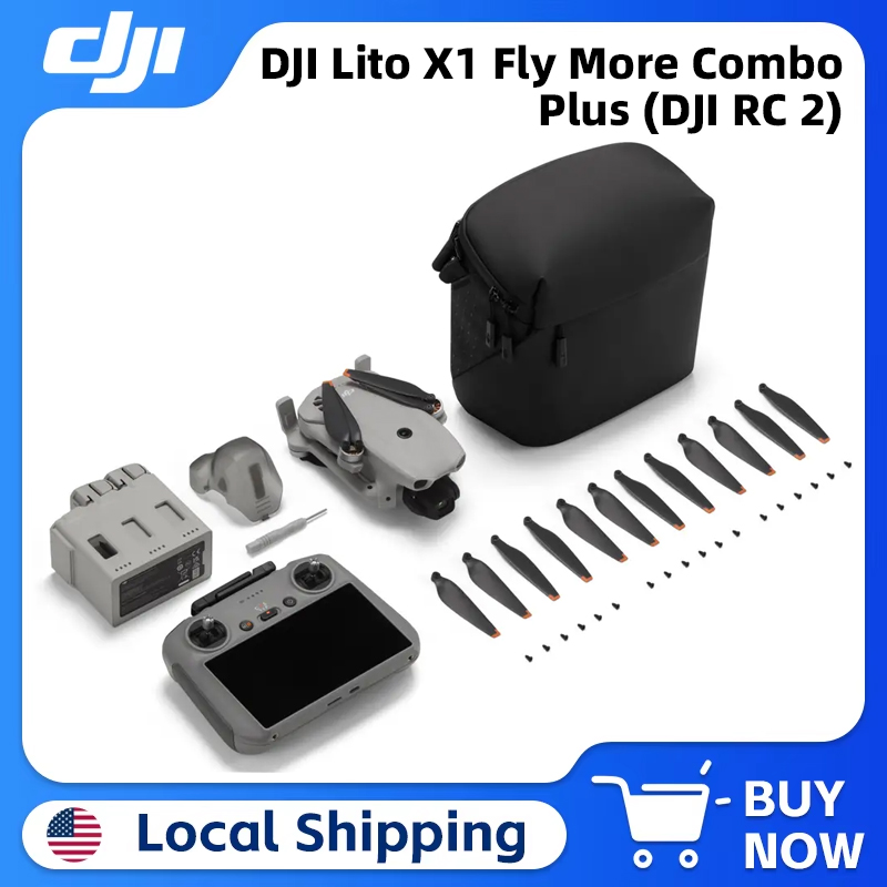Drone Dji Rc Plus 2 - DJI Lito X1 Fly More Combo