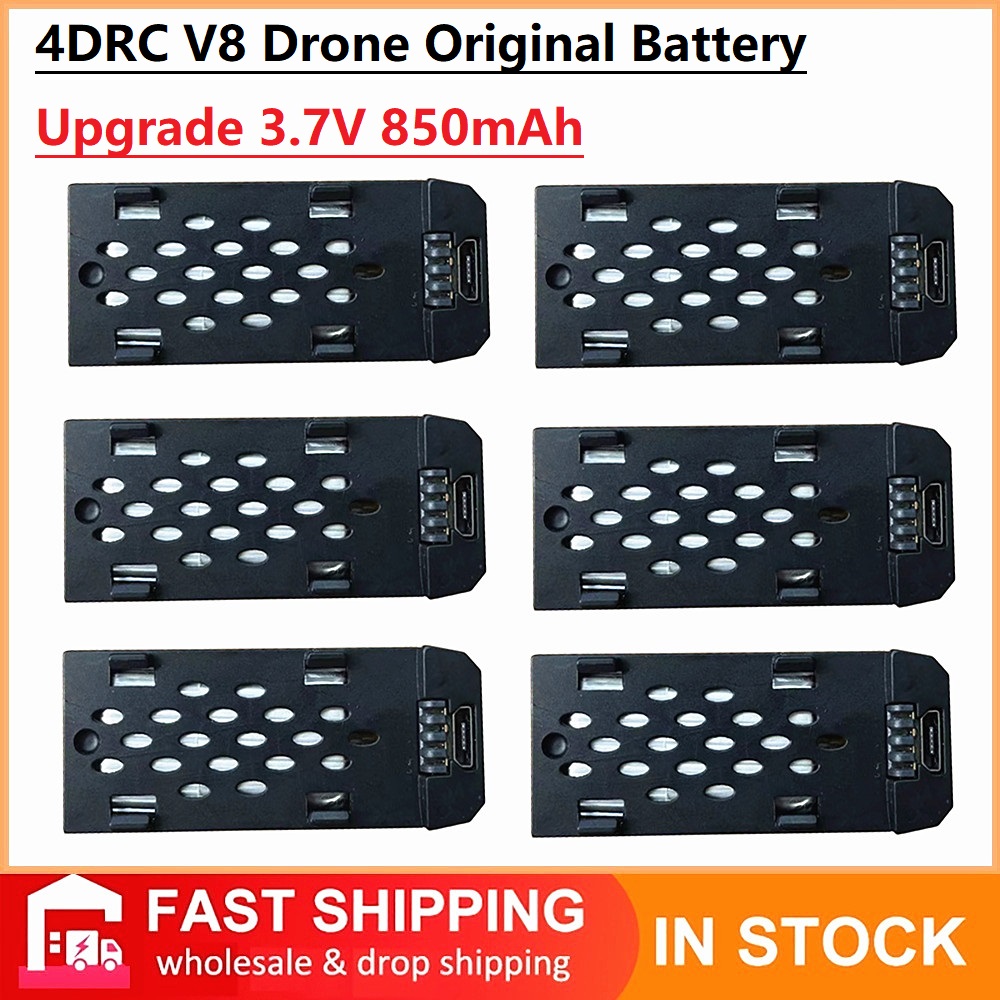 Rc Drone Uav - 4DRC V8 Drone Original Battery 3.7V