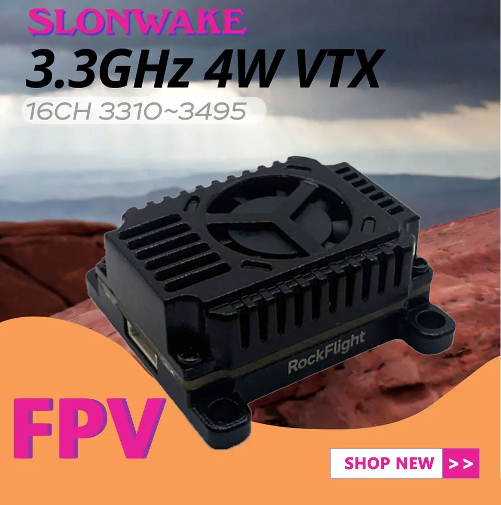 SLONWAKE FPV 3.3G 16CH 4000mW  - Drone Rc Car recension och pris