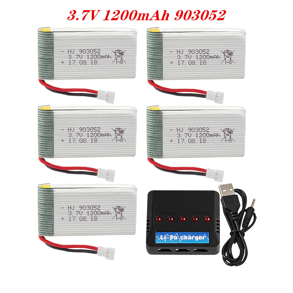 3.7V 1200mah 903052 Lipo Batte - Lipo Battery Charger recension och pris