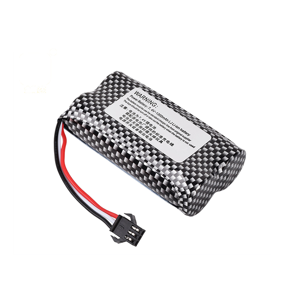 7.4V 1300mAh Li-ion Battery SM - Lipo Battery Charger recension och pris
