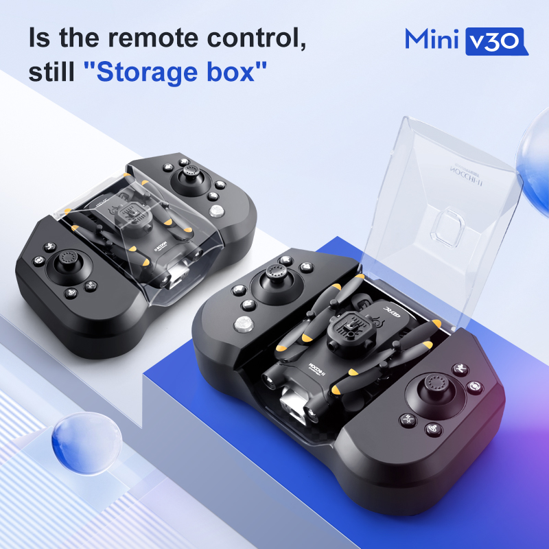 Mini V30 WiFi FPV Drone With 4 - Drone Pro Rc Ufo recension och pris