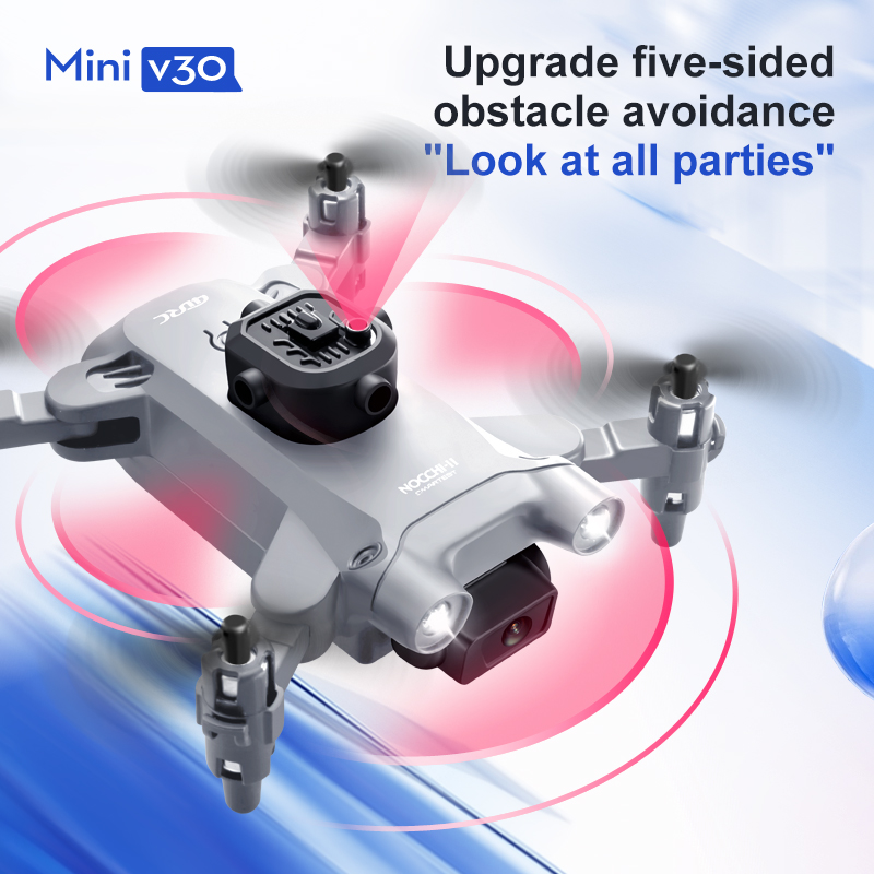 Mini V30 WiFi FPV Drone With 4 - Drone Pro Rc Ufo recension och pris