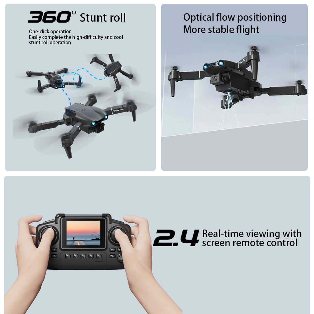 ZNLYRION RC Drone 4K Dual Came - Drone Rc E99 Pro recension och pris