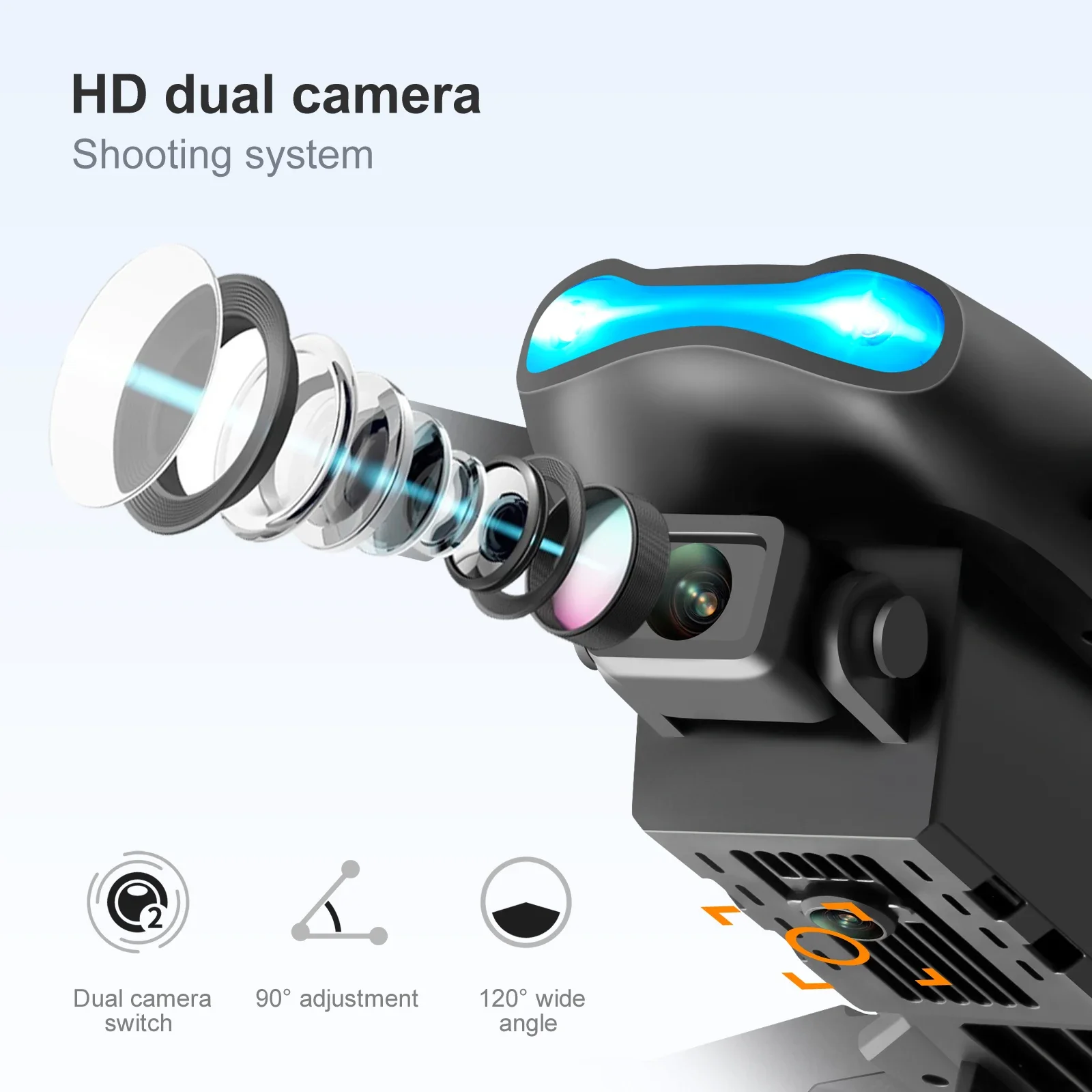 K3 E99PRO Drone with Dual HD C - Drone Rc E99 Pro recension och pris