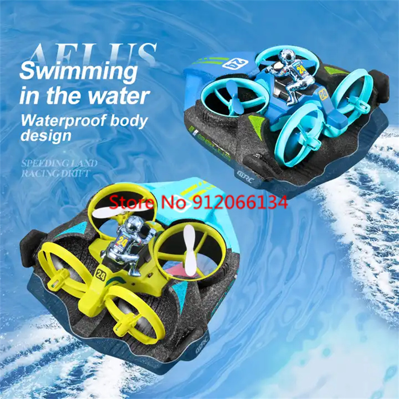 2.4G RC Plane Car Boat 3 In 1  - Drone Rc Game recension och pris