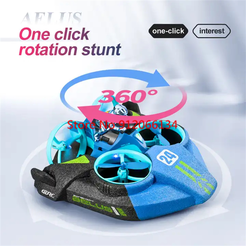 2.4G RC Plane Car Boat 3 In 1  - Drone Rc Game recension och pris