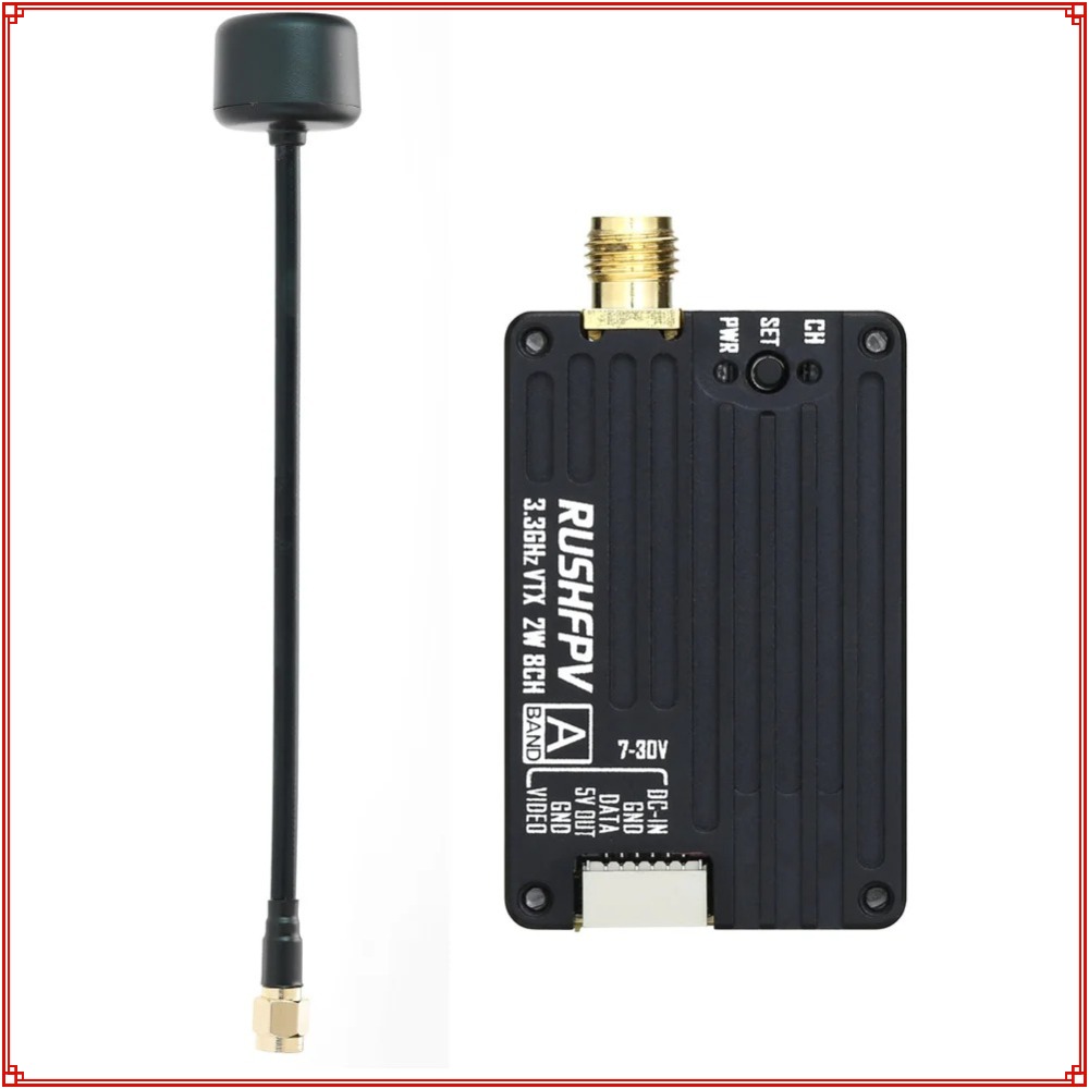 2026 New RUSHFPV 3.3G 2W VTX T - Rc Transmitter recension och pris