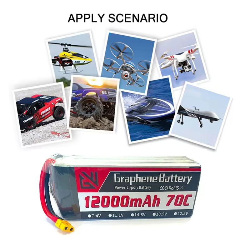 12000mAh 6S 22.2V 70C RC Lipo  - Drone Rc Game recension och pris