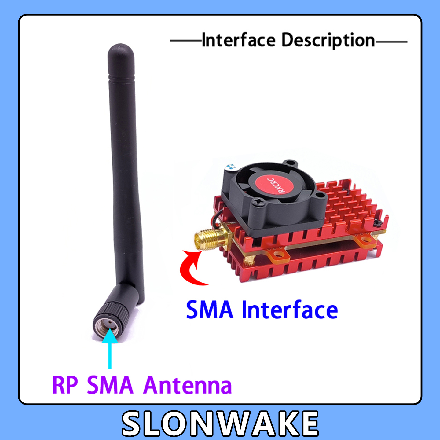 SLONWAKE 5.8G 2W VTX FPV 1800T - Telemetry Module Rc recension och pris