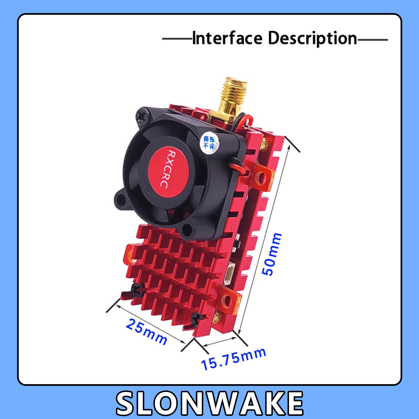 SLONWAKE 5.8G 2W VTX FPV 1800T - Telemetry Module Rc recension och pris