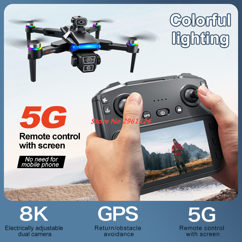 8K HD Camera GPS Drone Profess - Drone Rc Fpv Manual recension och pris