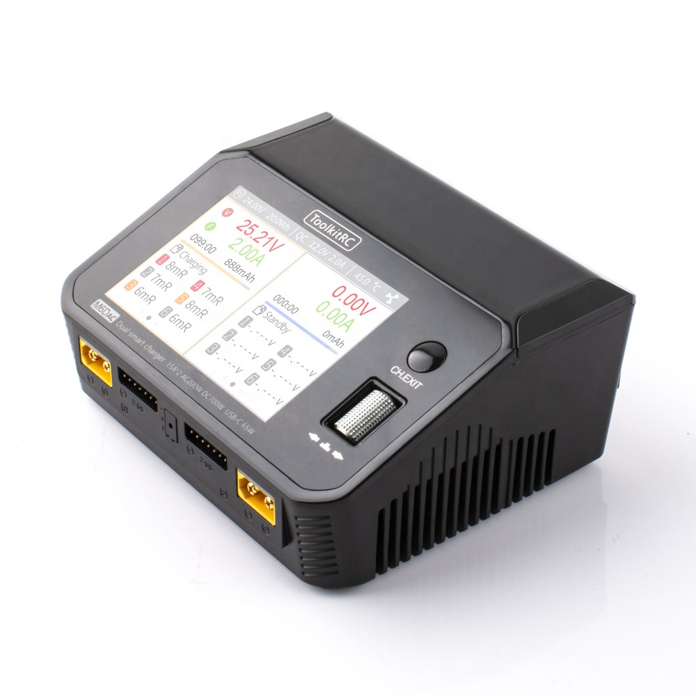 Toolkitrc M6DAC 350W X 2 USB-C - Lipo Battery Charger recension och pris