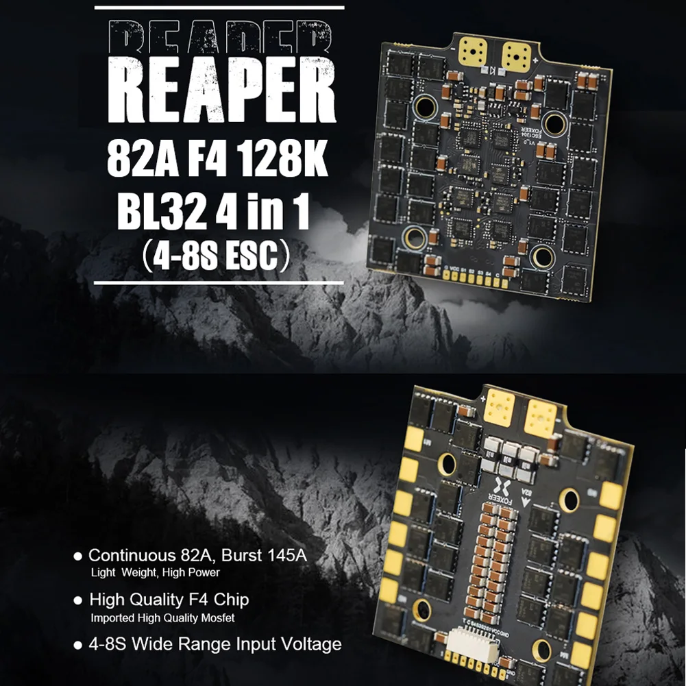 AvaCoreFoxeer Reaper V2 82a F4 - Drone Reaper Rc recension och pris