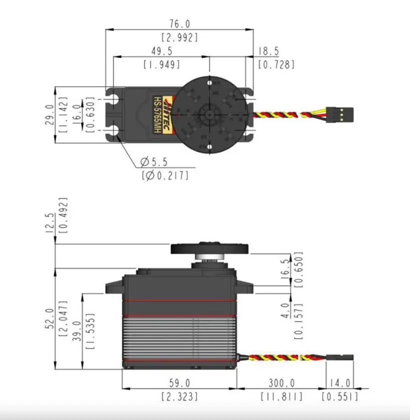 HS-5765MH High Voltage Program - Rc Transmitter recension och pris