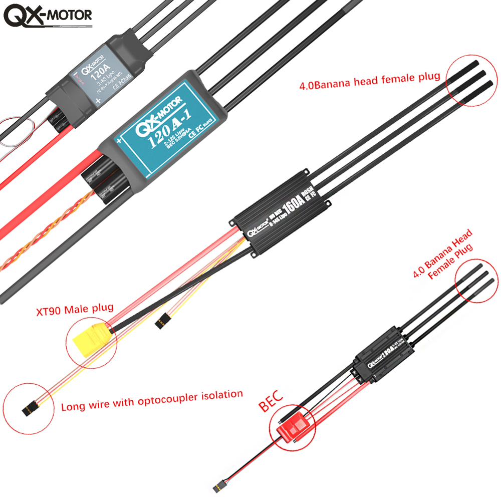 QX-MOTOR Brushless ESC series  - Drone Rc Car recension och pris