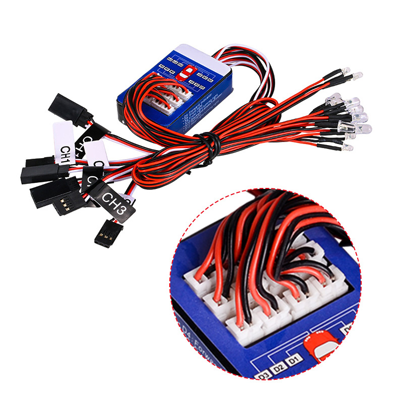 1/10 Scale RC Car LED Lighting - Drone Shahed Rc recension och pris