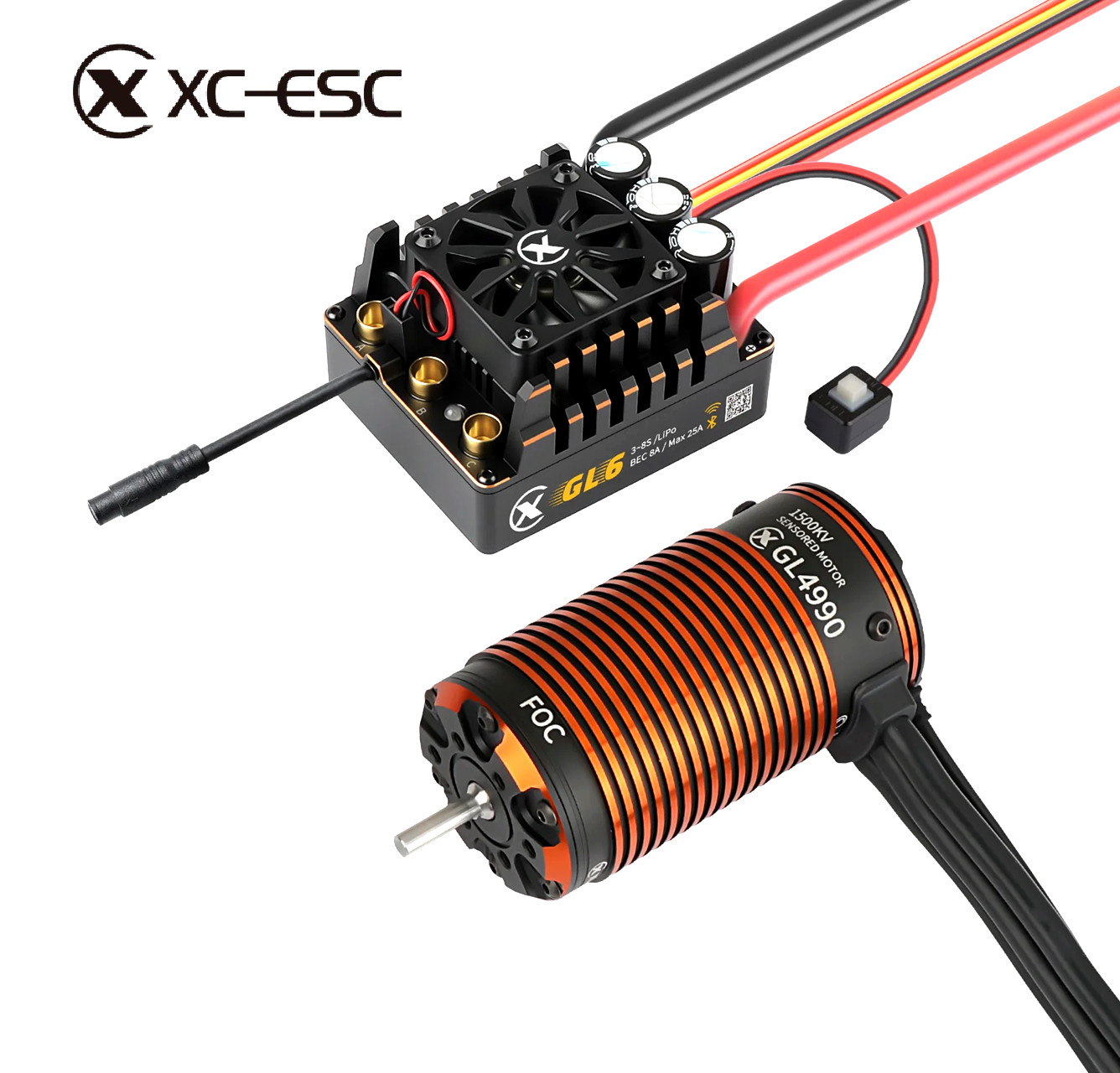 XC COMBO FOC CRAWLER BRUSHLESS - Esc 4In1 Brushless recension och pris
