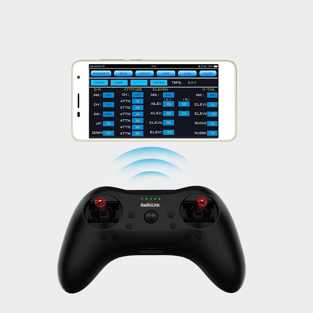 Radiolink T8S 2.4G 8CH Radio R - Drone Rc Game recension och pris