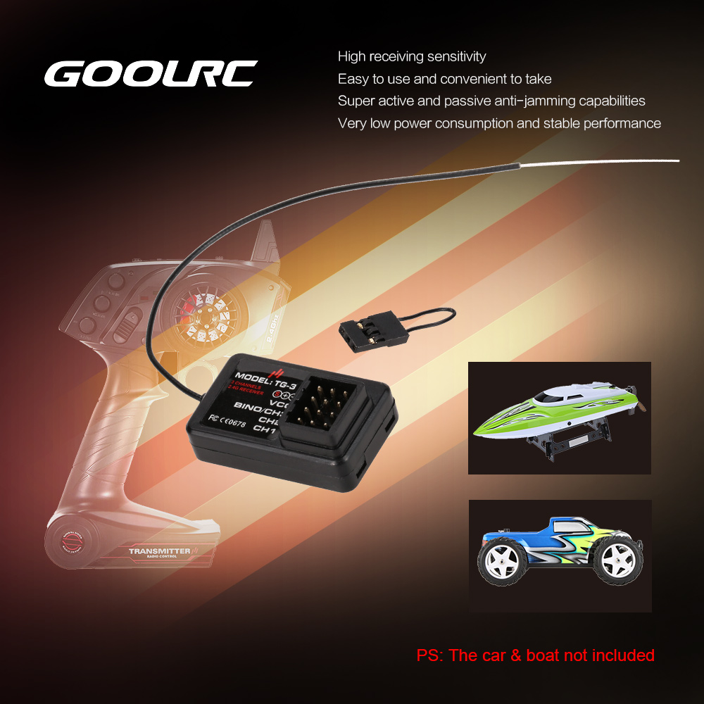 GoolRC TG-3 2.4G 3CH RC Car Bo - Telemetry Module Rc recension och pris