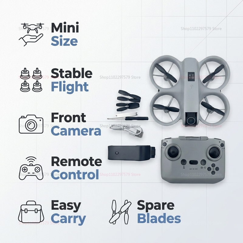 Mini Drone with 8K HD Camera F - Drone Pro Rc Ufo recension och pris