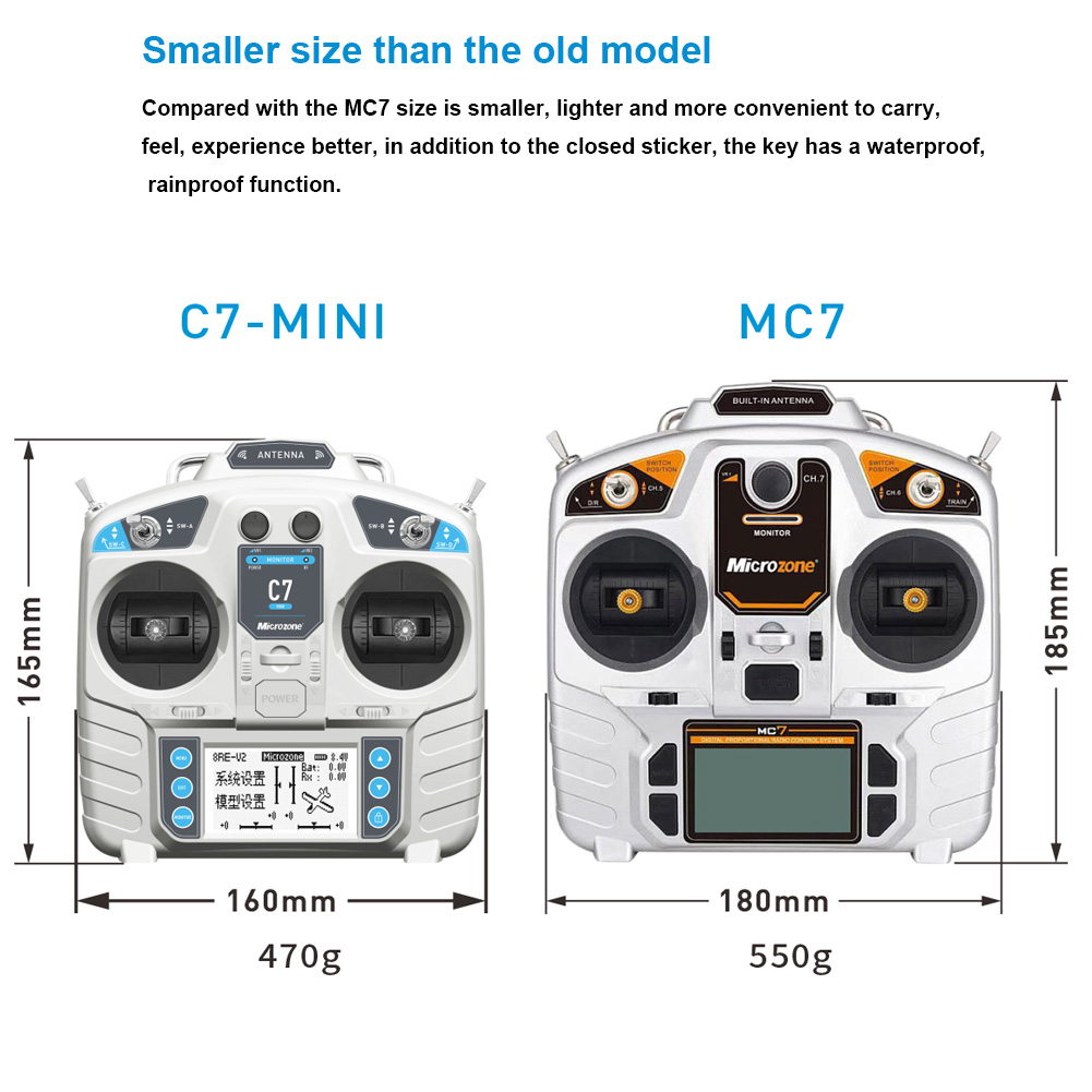 MicroZone MC7 Controller C7 MI - Drone Rc Mini recension och pris