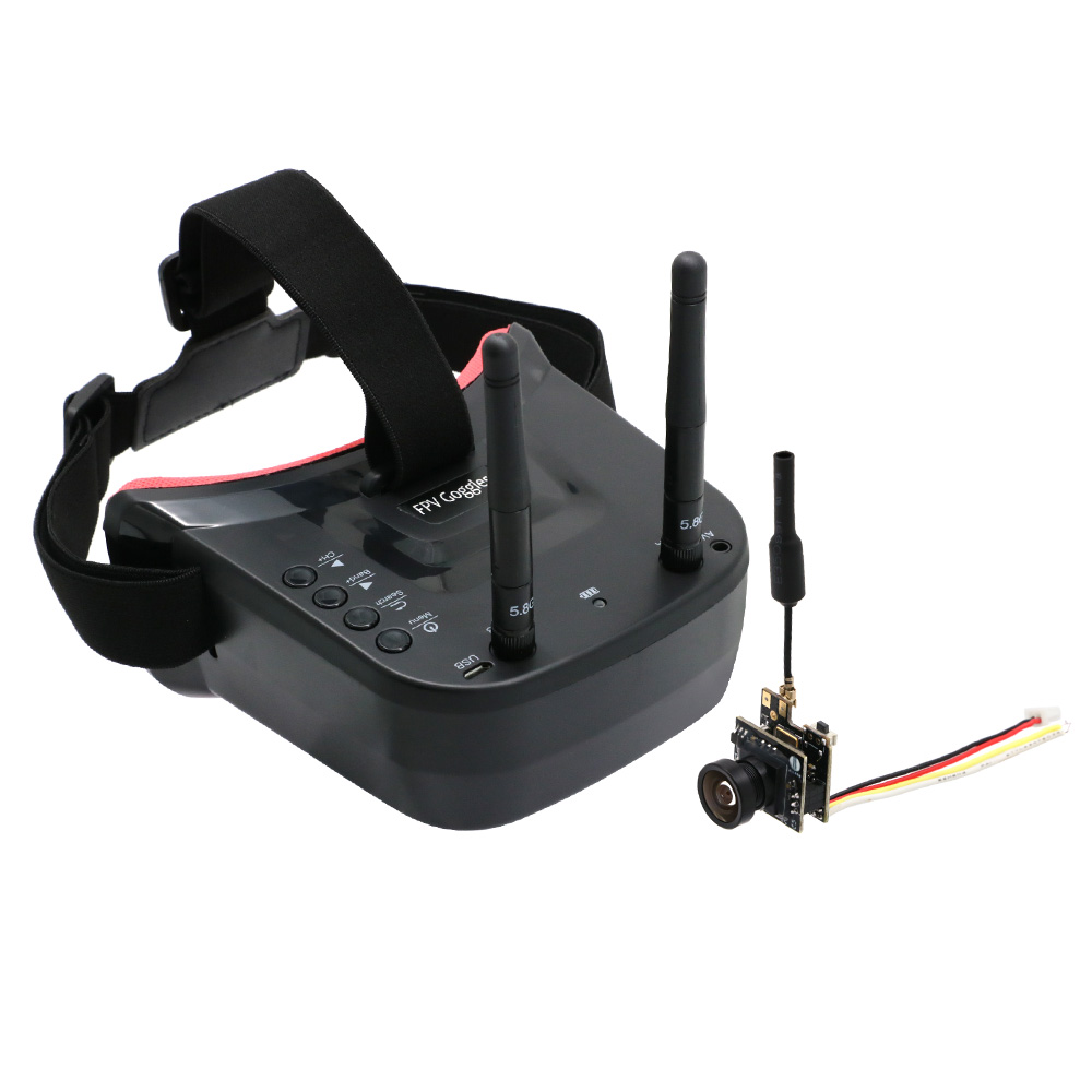 5.8G 40CH Dual Antennas FPV Go - Fpv Goggles Headset recension och pris