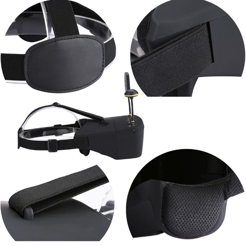 EV800D 5.8G 40CH 5 Inch 800*48 - Fpv Goggles Headset recension och pris