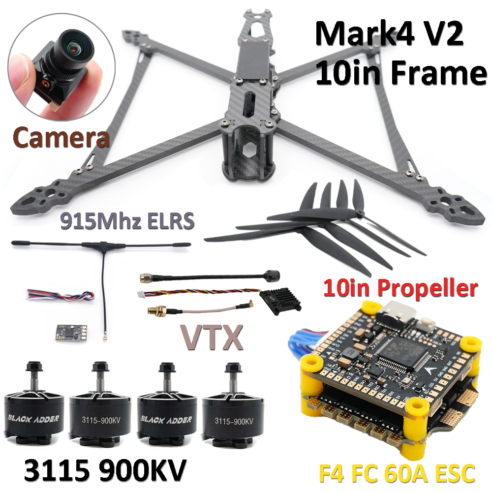 Mark4 V2 10in Frame Combo Set  - Esc 4In1 Brushless recension och pris