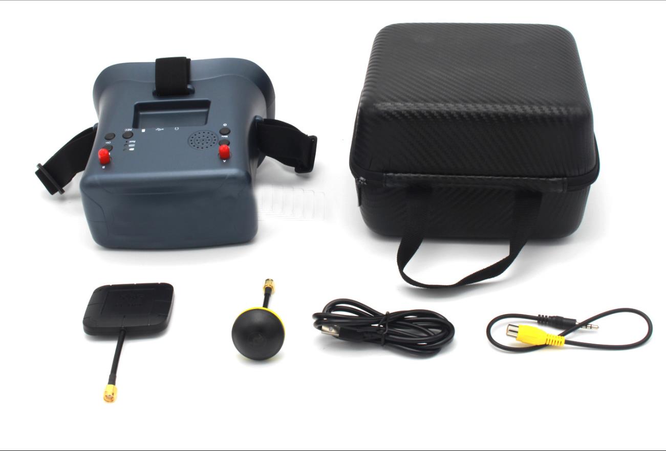 EV800D 5.8G 40CH 5 Inch/4.3Inc - Fpv Goggles Headset recension och pris