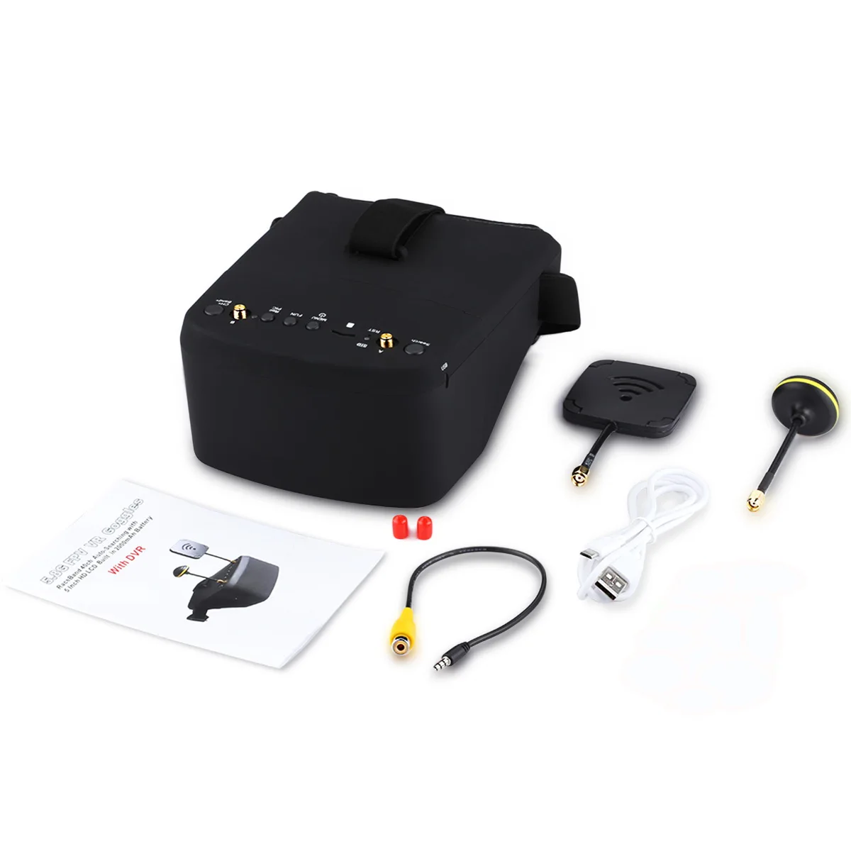 EV800D 5.8G 40CH 5 Inch 800*48 - Fpv Goggles Headset recension och pris
