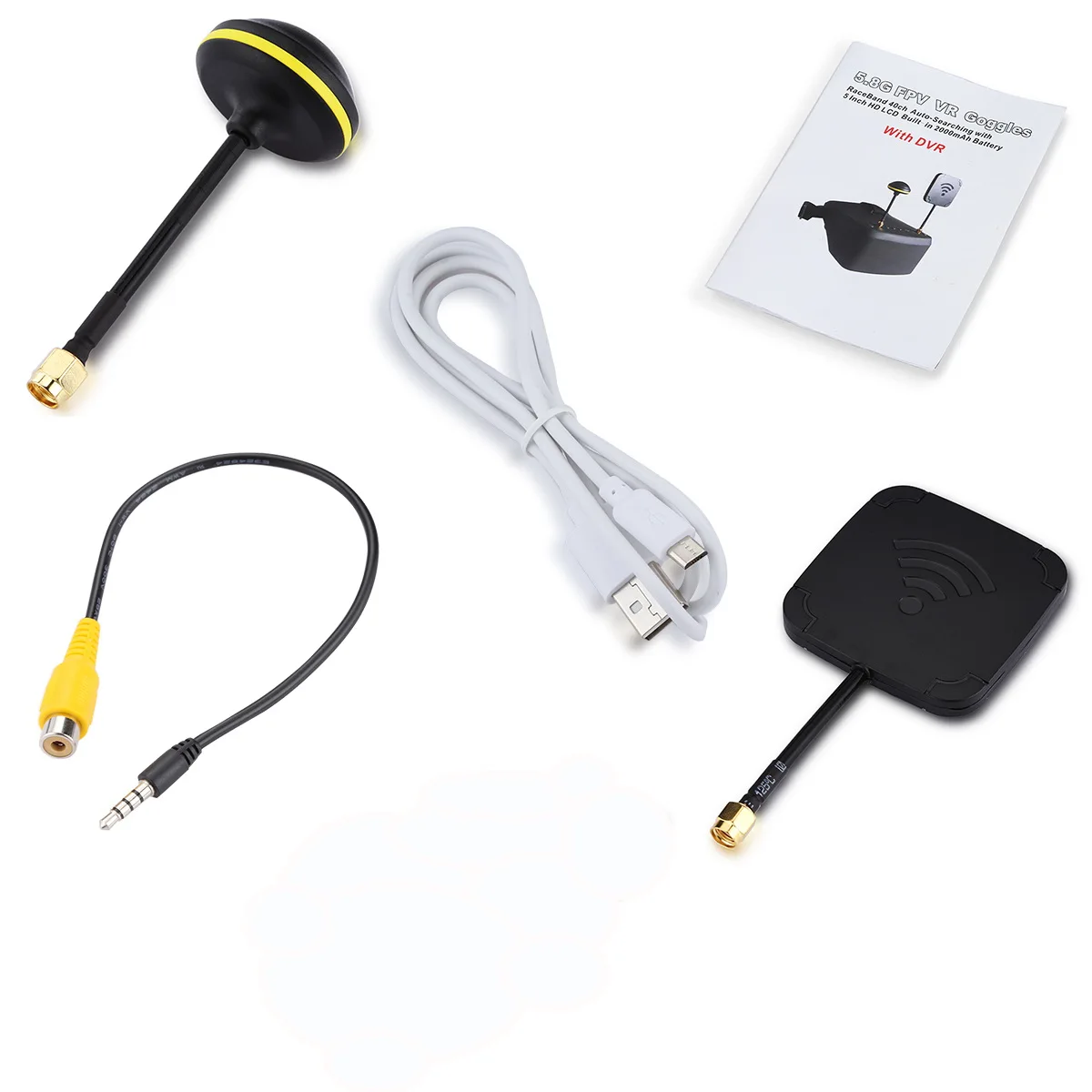 EV800D 5.8G 40CH 5 Inch 800*48 - Fpv Goggles Headset recension och pris