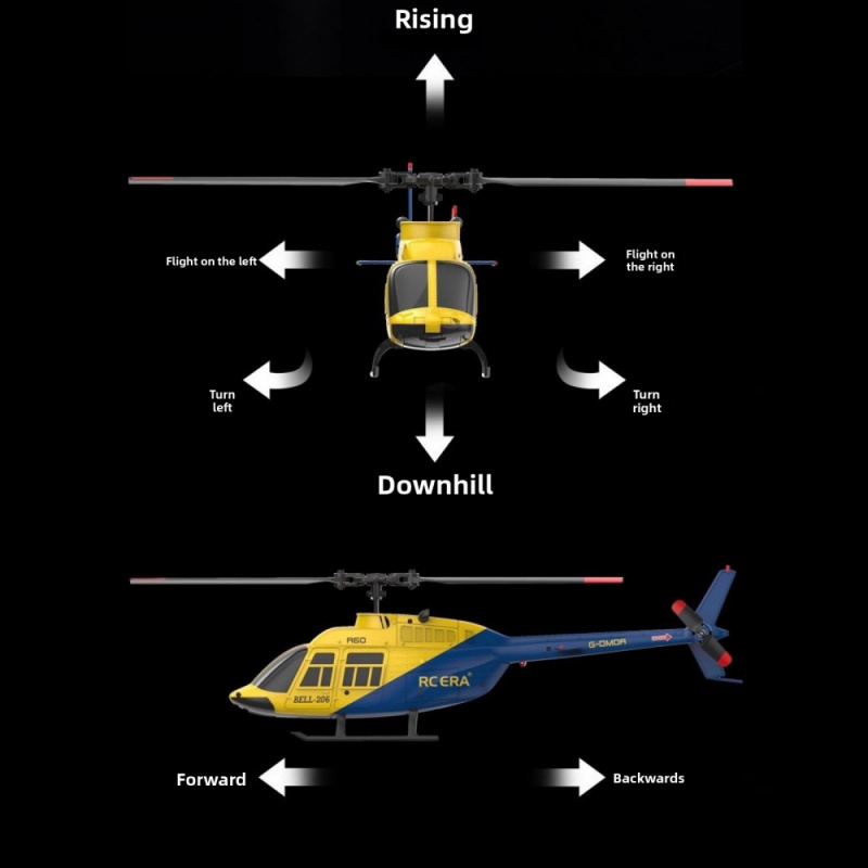 RC ERA A60 RC Helicopter with  - Drone Shahed Rc recension och pris
