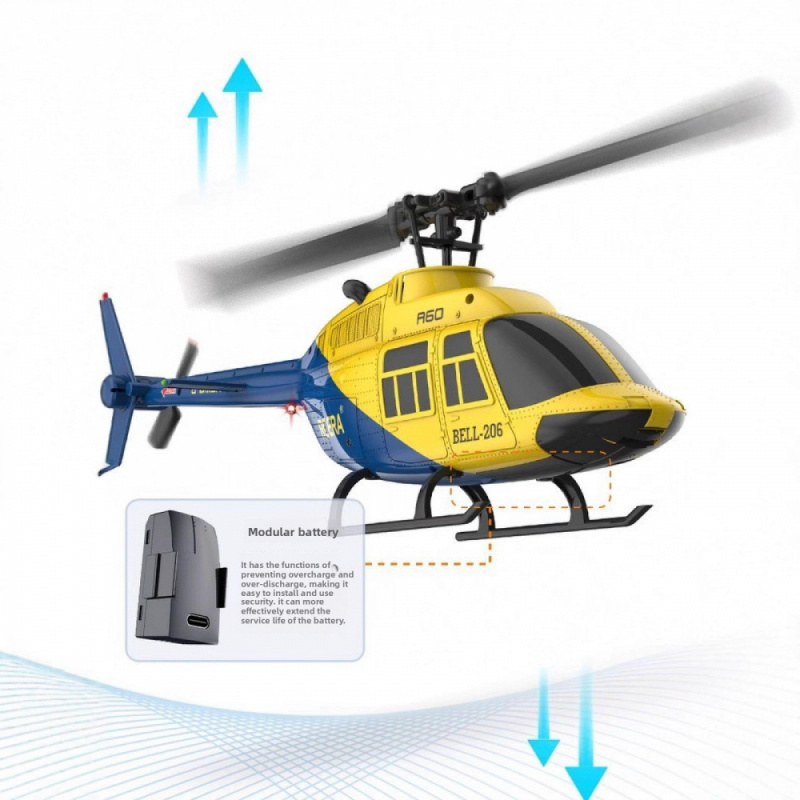 RC ERA A60 RC Helicopter with  - Drone Shahed Rc recension och pris