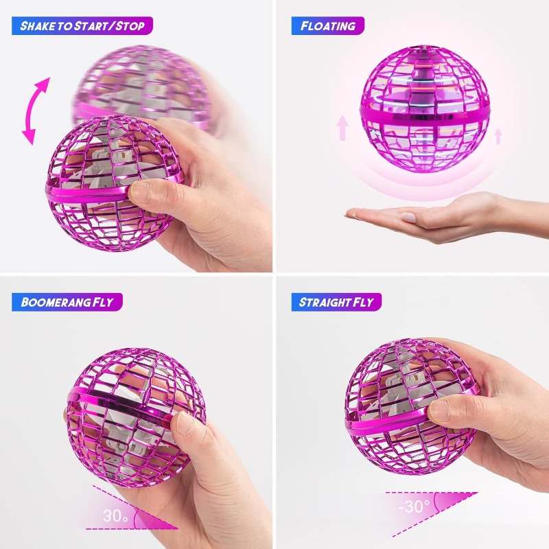 Flying Orb Ball Toy 2025 Boome - Drone Pro Rc Ufo recension och pris