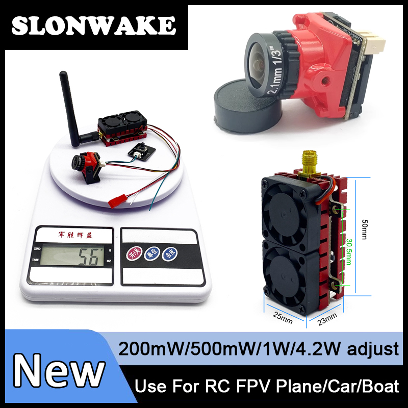SLONWAKE 5.8G 48CH 4.2W VTX Tr - Fpv Goggles Headset recension och pris