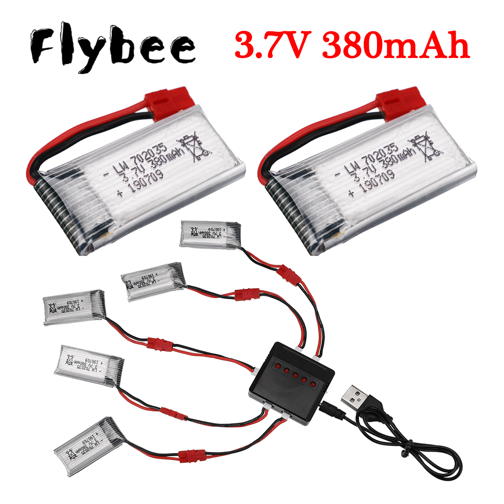 3.7V 380mAh Lipo Battery With  - Lipo Battery Charger recension och pris