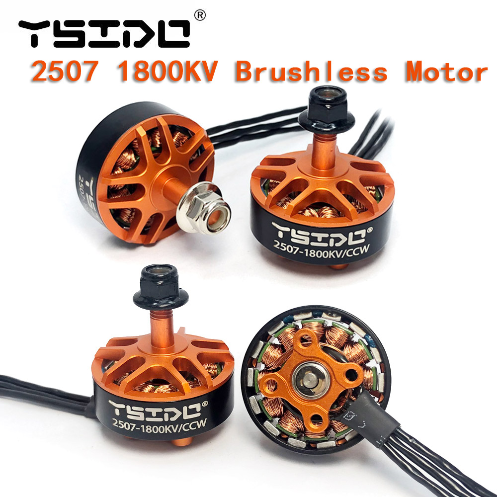YSIDO 2507 1800KV 3-6S Brushle - Drone Reaper Rc recension och pris