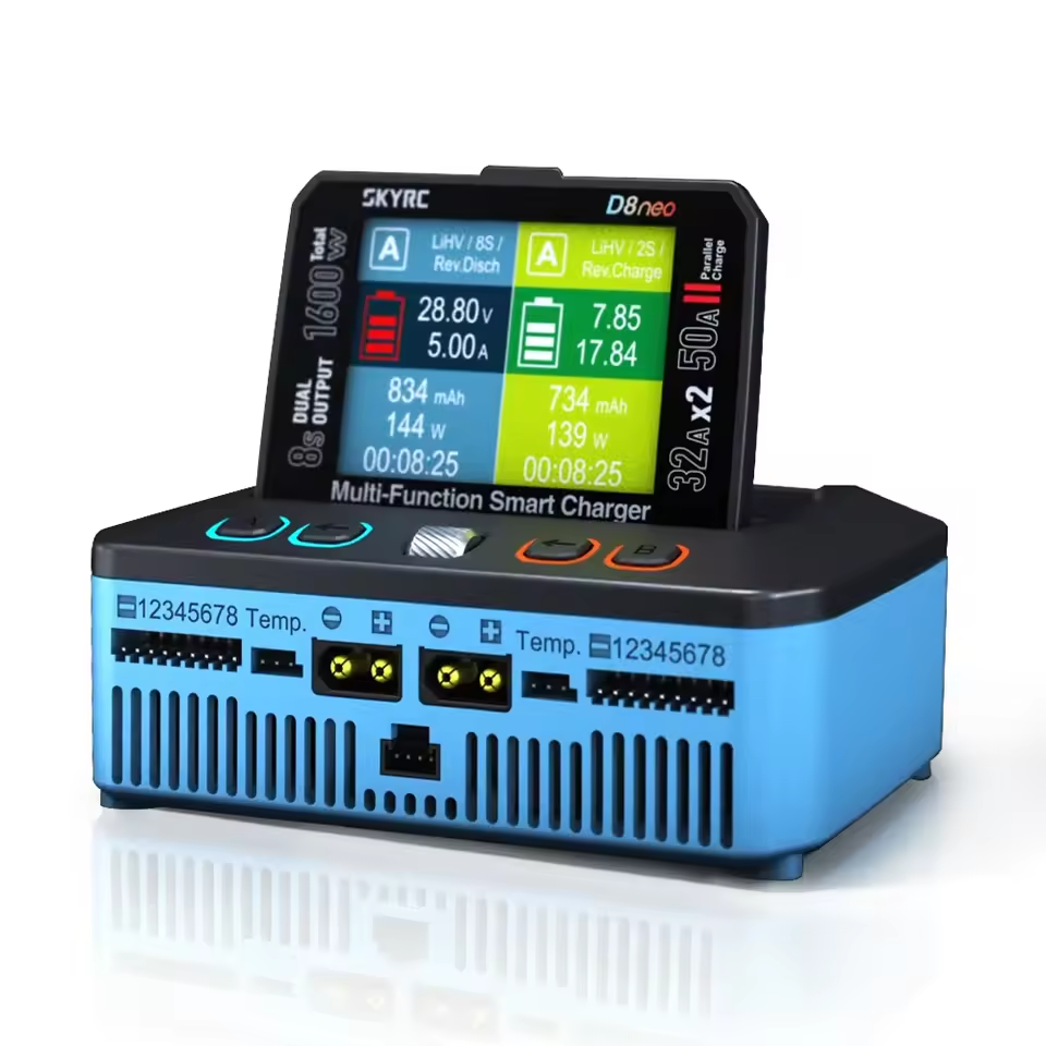 SKYRC D8neo Smart Charger Dual - Lipo Battery Charger recension och pris