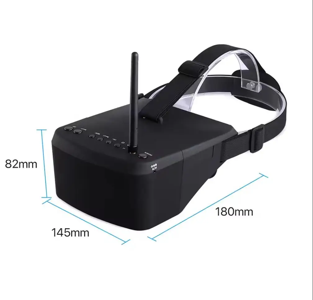 SmCp5.8G 40CH FPV Goggles 5 In - Fpv Goggles Headset recension och pris