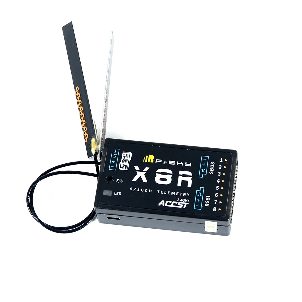 1 / 2 pcs FrSky X8R Receiver 8 - Telemetry Module Rc recension och pris