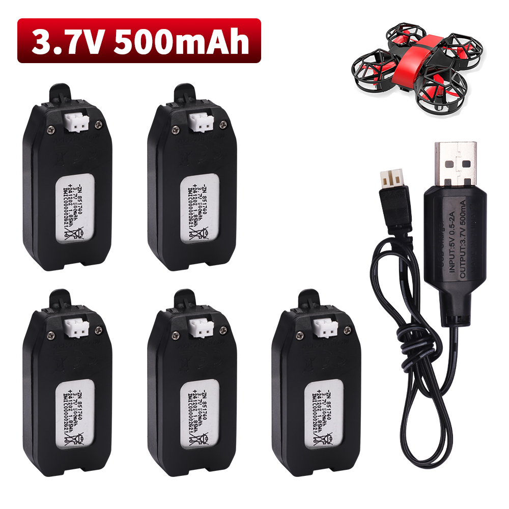 3.7V 500mAh Lithium Battery Fo - Rc Drone Uav recension och pris