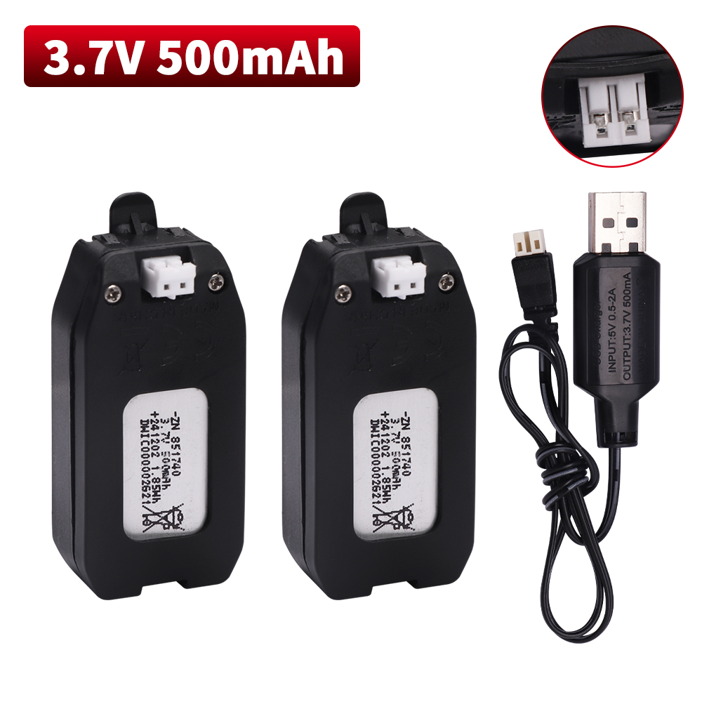 3.7V 500mAh Lithium Battery Fo - Rc Drone Uav recension och pris