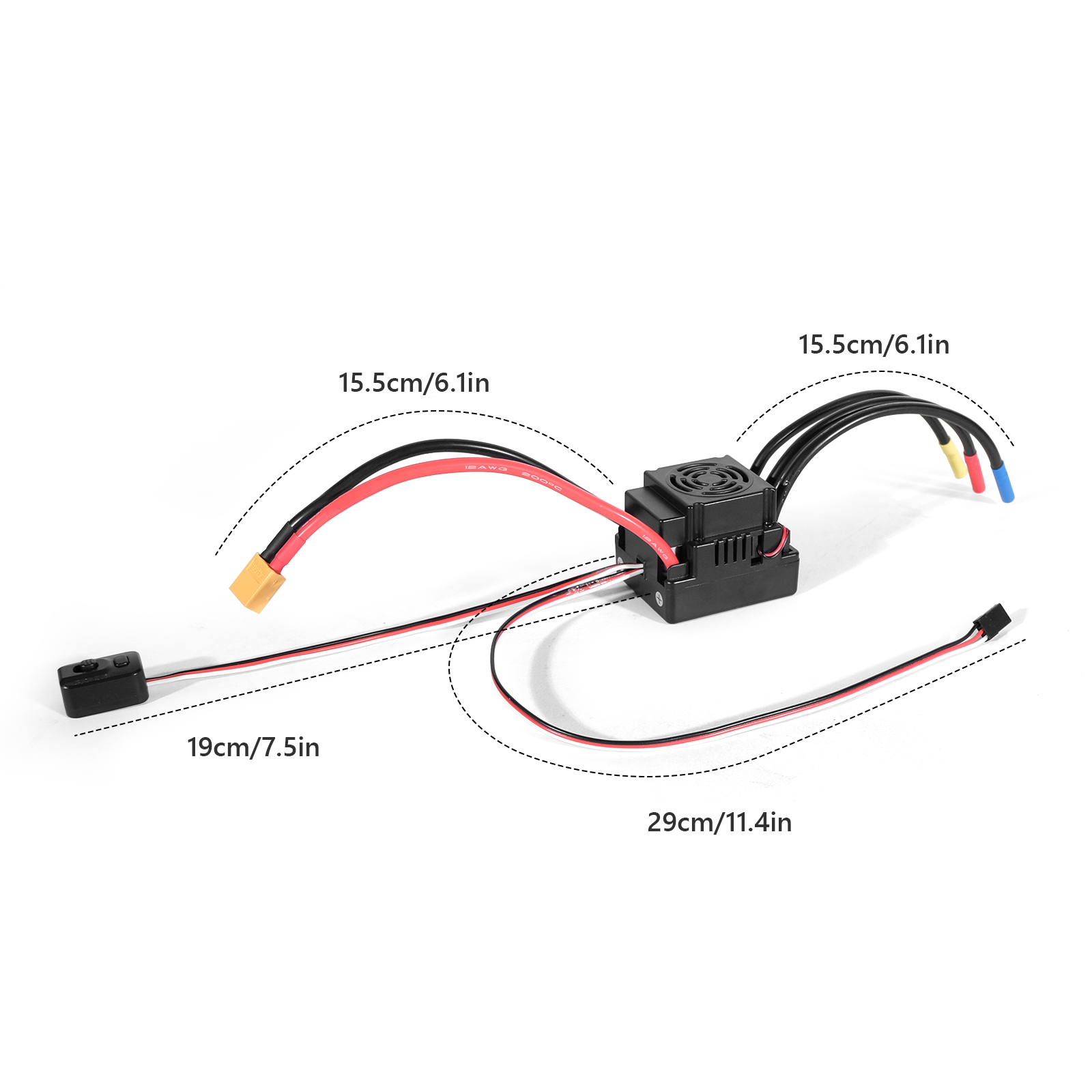 Upgrade Sensorless 60A 80A 120 - Esc 4In1 Brushless recension och pris